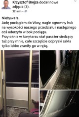 W pociąg, którym podróżował poseł Krzysztof Brejza, uderzyła koparka [ZDJĘCIA]