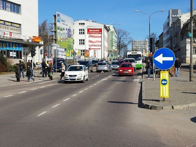 Potrącenie na przejściu
Potrącenie na przejściu