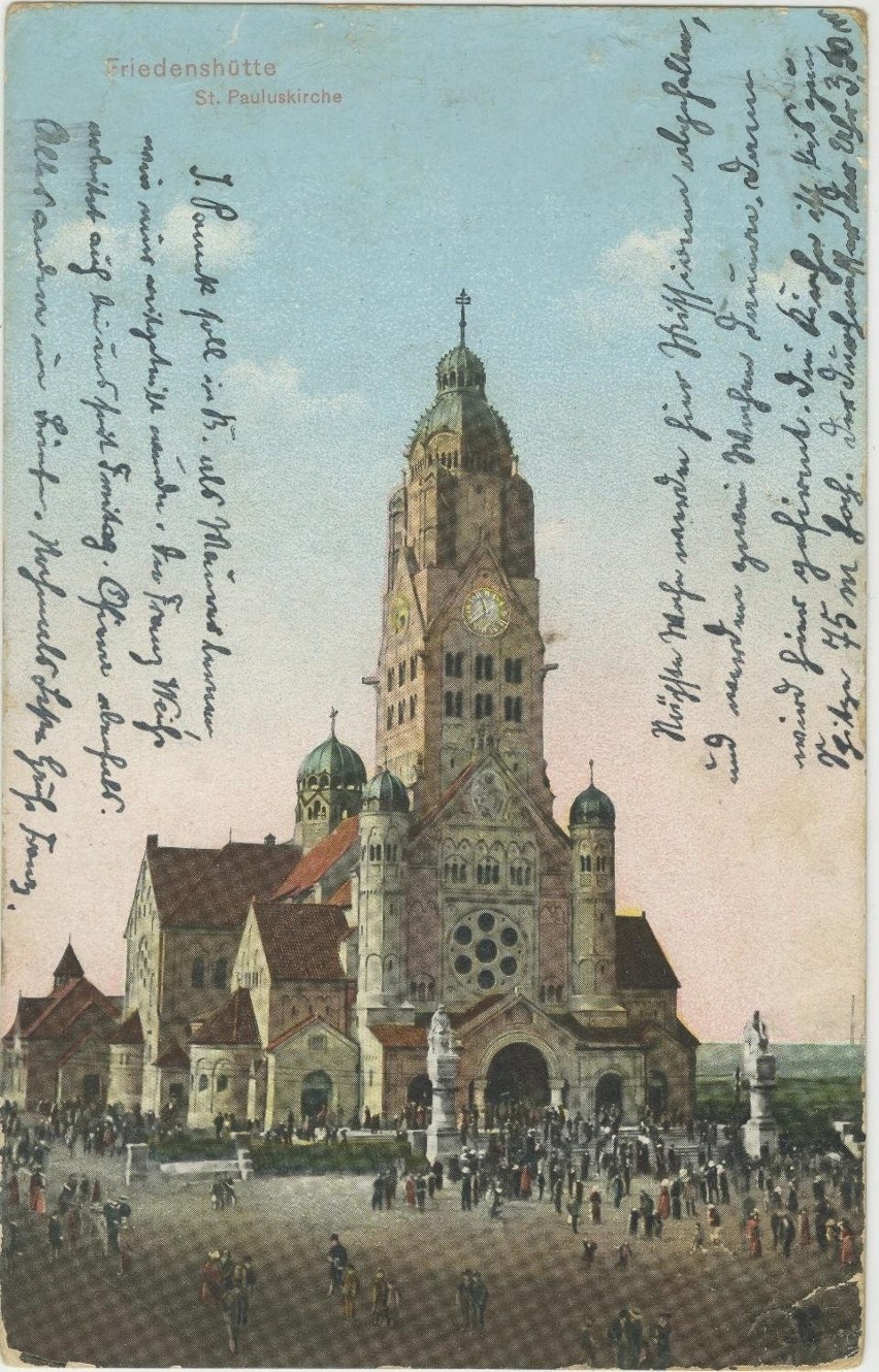 Kościół św. Pawła w 1914 roku.