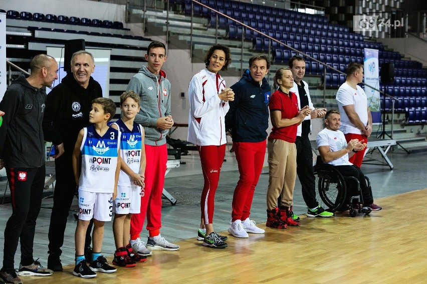 Dzień z olimpijczykami w Netto Arenie w Szczecinie 