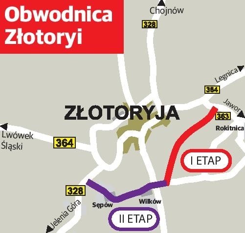 Złotoryja będzie miała obwodnicę, a przynajmniej jej część