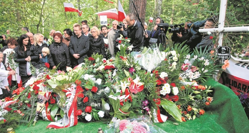 28 września 2012 - powtórny pogrzeb Anny Walentynowicz po...