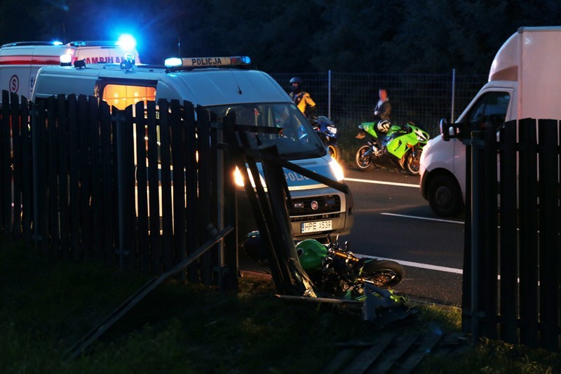 Na S3 doszło do karambolu z udziałem trzech motocykli.