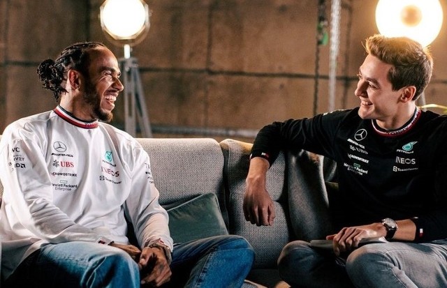 Lewis Hamilton i George Russell mają przywilej przetestowania nowych opon jako pierwsi