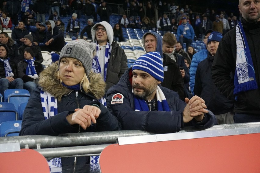 Podczas meczu Lech Poznań - Wisła Płock (2:1) atmosfera na...