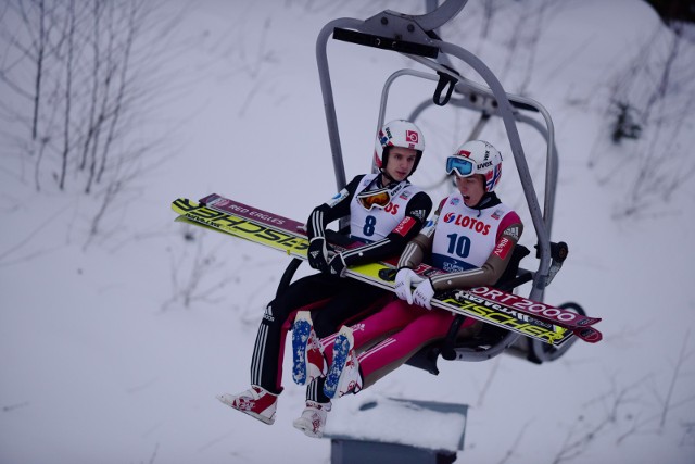 Halvor Egner Granerud  i Johan Andre Forfang.