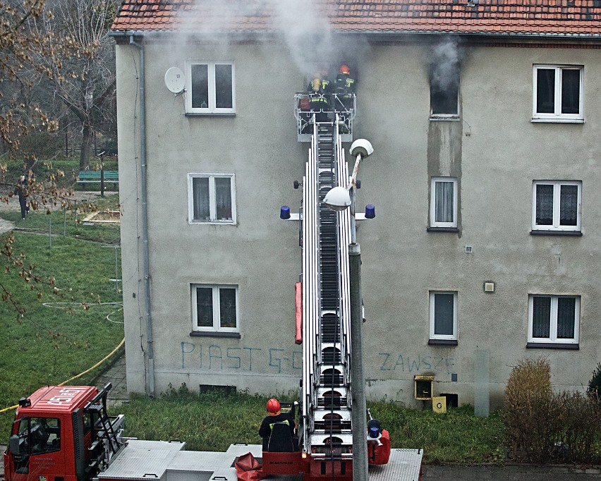 Pożar w Gliwicach