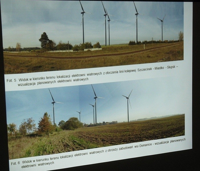 Spotkanie w Słosinku w sprawie budowy wiatraków