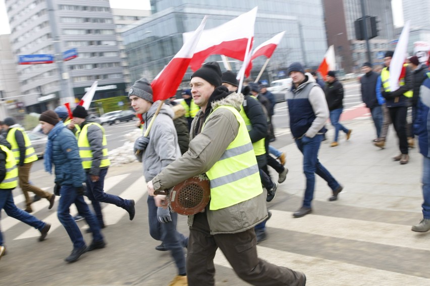 Protest rolników w Warszawie. Oblężenie stolicy