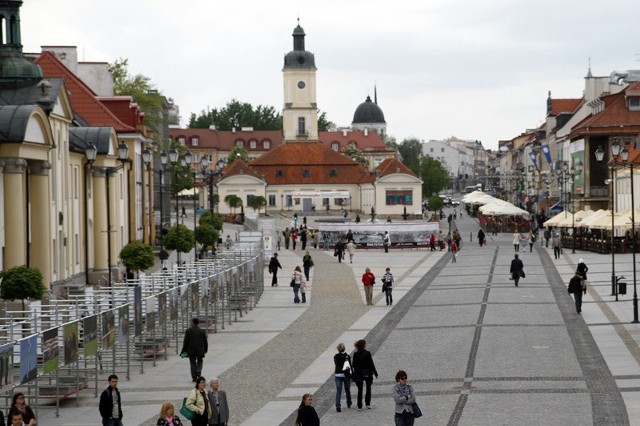 Rynek Kościuszki w Białymstoku.