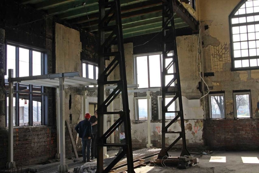 Trwa remont zabytkowego dworca w Rudzie Śląskiej