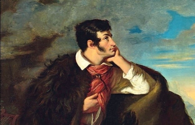 Walenty Wańkowicz „Portret Adama Mickiewicza na Judahu skale”. Podróż, którą latem 1825 roku poeta odbył na Krym zaowocowała powstaniem „Sonetów krymskich”