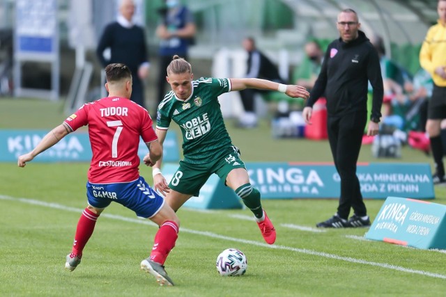 29.05.2020. 27. kolejka PKO Ekstraklasy poprzedniego sezonu: Śląsk Wrocław - Raków Częstochowa 1:1.  Zobacz kolejne zdjęcia. Przesuwaj zdjęcia w prawo - naciśnij strzałkę lub przycisk NASTĘPNE