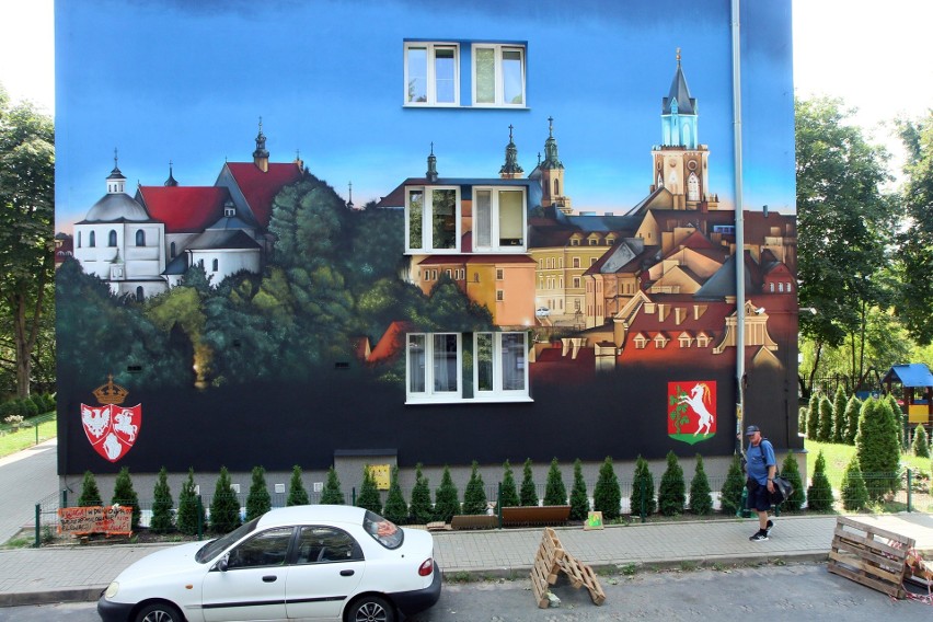 W Lublinie jest nowy mural. Zdobi blok przy Wiercieńskiego i upamiętnia bohatera