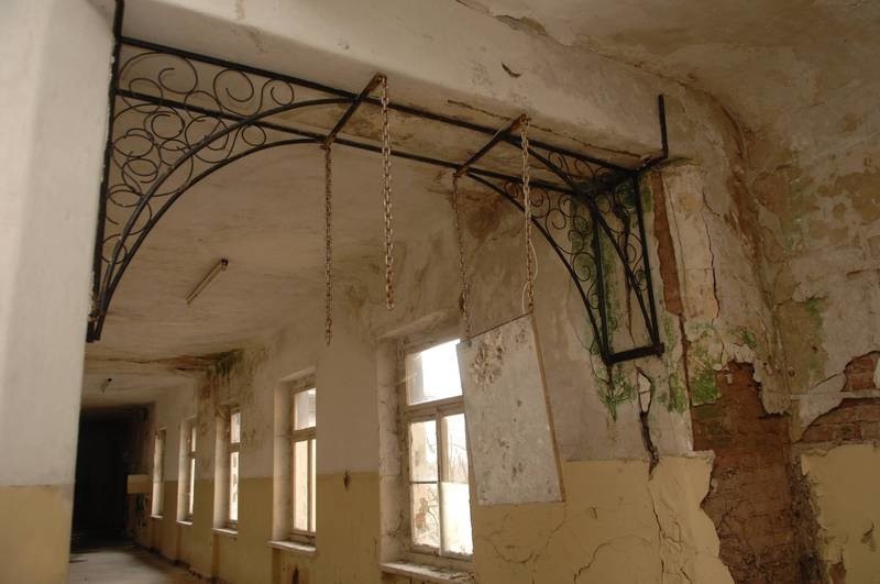 Opuszczone koszary po Armii Czerwonej