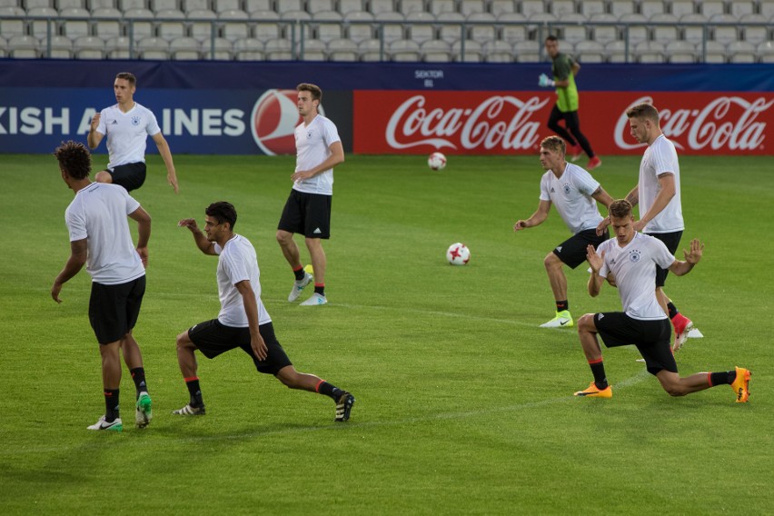 Euro U-21. Niemcy trenowali na Cracovii przed meczem z Danią [ZDJĘCIA]