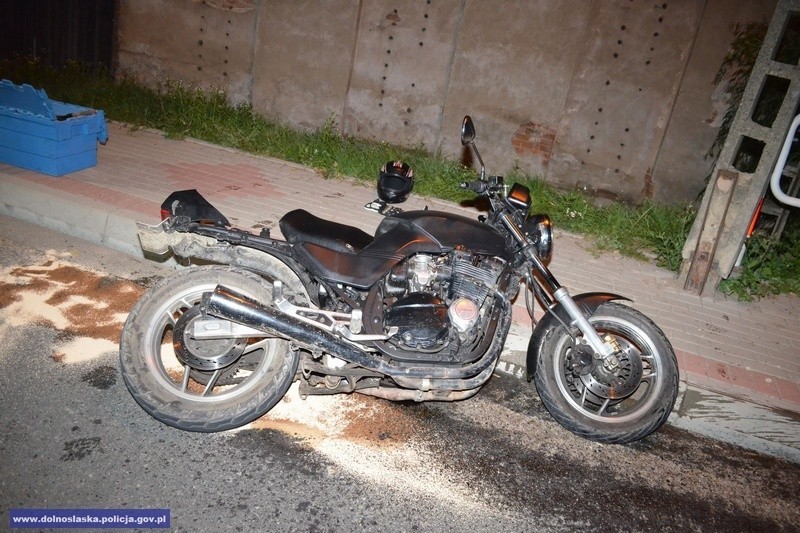 Ukrainiec bez prawa jazdy uciekał na motocyklu przed policją
