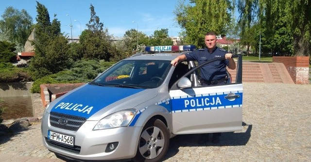 Starszy aspirant Piotr Supronowicz to dzielnicowy z Komisariatu Policji I w Białymstoku