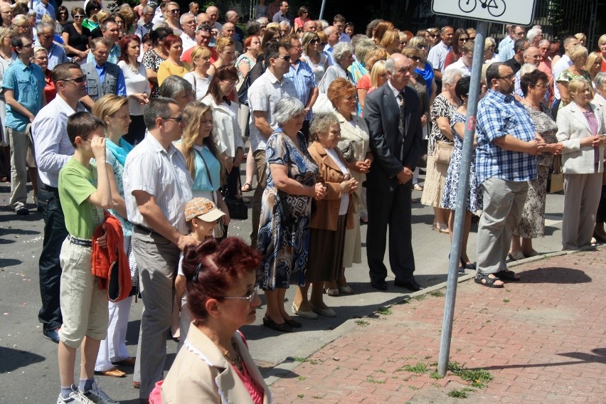 Boże Ciało 2014: procesja w Dąbrowie Górniczej