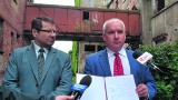 Minister dał 2 mln zł na wyburzenie ruin po fabryce nici Odra w Nowej Soli