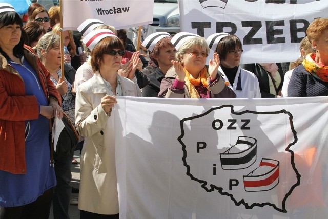 Ogólnopolski protest pielęgniarek i położnych ma się odbyć 23 maja.