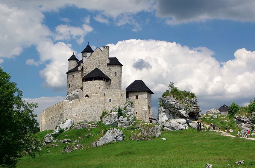 Ten zamek królewski powstał w XIV w. dla Kazimierza...