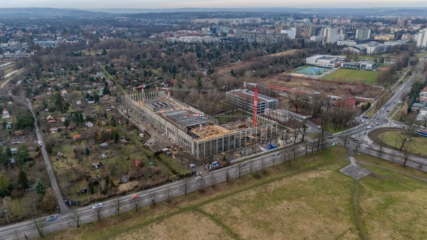 Trwa budowa Krakowskiego Centrum Muzyki.