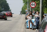 Prowokacja drogowa policji w Katowicach: Piękne dziewczyny w akcji [ZDJĘCIA, WIDEO]