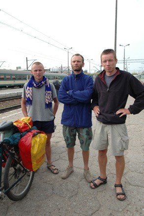 Wczoraj przed godz. 10. ekipa rowerzystów powróciła pociągiem do Białegostoku