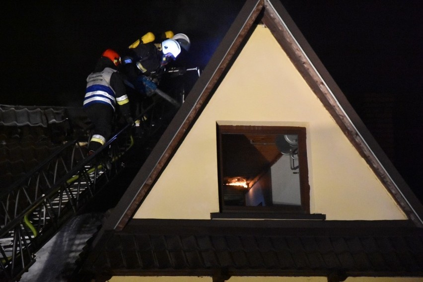 Pożar Bukowina Tatrzańska - 2.02.2019