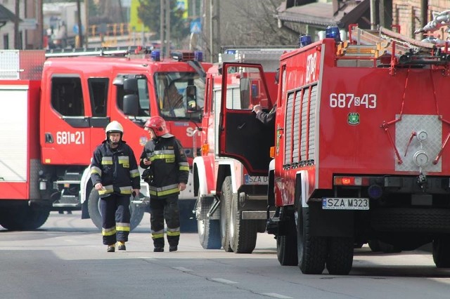 Rozszczelnienie gazociągu w Ogrodzieńcu: Ewakuowano mieszkańców