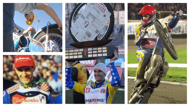 Tomasz Gollob, wychowanek Polonii Bydgoszcz, potem były żużlowiec klubów m.in. z Torunia i Grudziądza. Indywidualny mistrz świata z 2010 roku, najlepszy polski żużlowiec w historii. To on przez lata był jedynym zawodnikiem naszego kraju, który z powodzeniem bił się na arenie międzynarodowej. Kibiców cieszył i zachwycał niesamowitymi akcjami na torze i efektownymi zwycięstwami. Jego niesamowitą karierę zakończył fatalny wypadek na treningu motocrossowym w kwietniu 2017 roku. Teraz wraca do Polonii w nowej roli - dyrektora sportowego bydgoskiego klubu. Zobaczcie nasze archiwalne zdjęcia z Tomaszem Gollobem w roli głównej >>>>