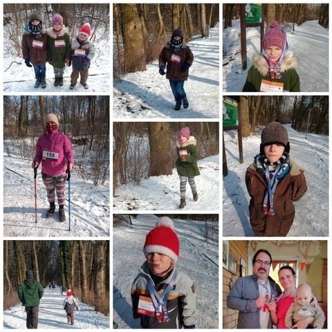 Bieg Czekoladowy tym razem odbył się w zimowej scenerii