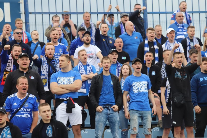 Kibice wrócili na stadion Ruchu 15 maja na derby z ROW-em...