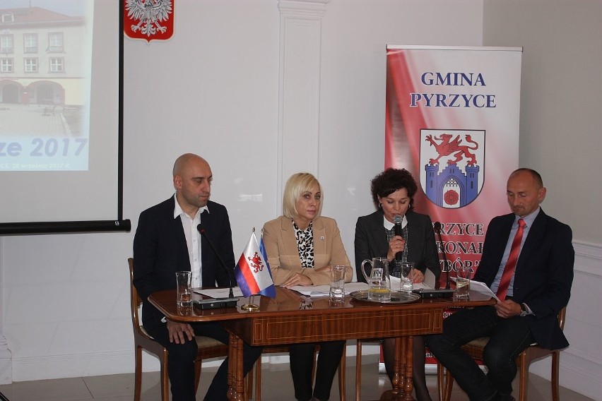 Konferencja prasowa Burmistrza Pyrzyc