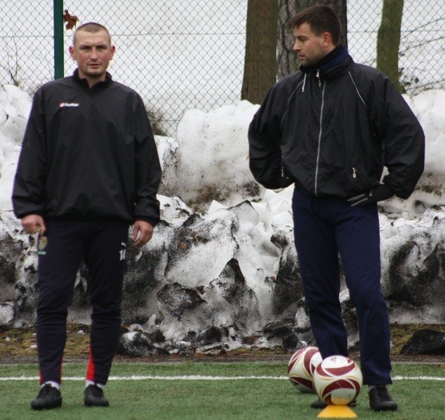 Krzysztof Ulatowski (z lewej) i Kamil Biliński.