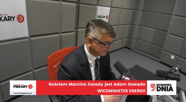 Wiceminister Adam Gawęda