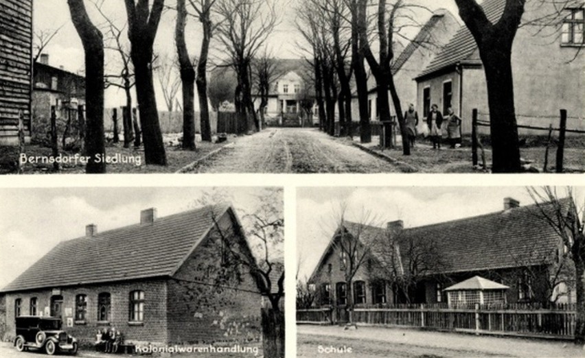 Ugoszcz po 1910 r.: ulica, sklep, szkoła