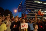 "Wolne sądy, chcemy weta!". Tłumy krakowian protestowały w obronie wolnych sądów