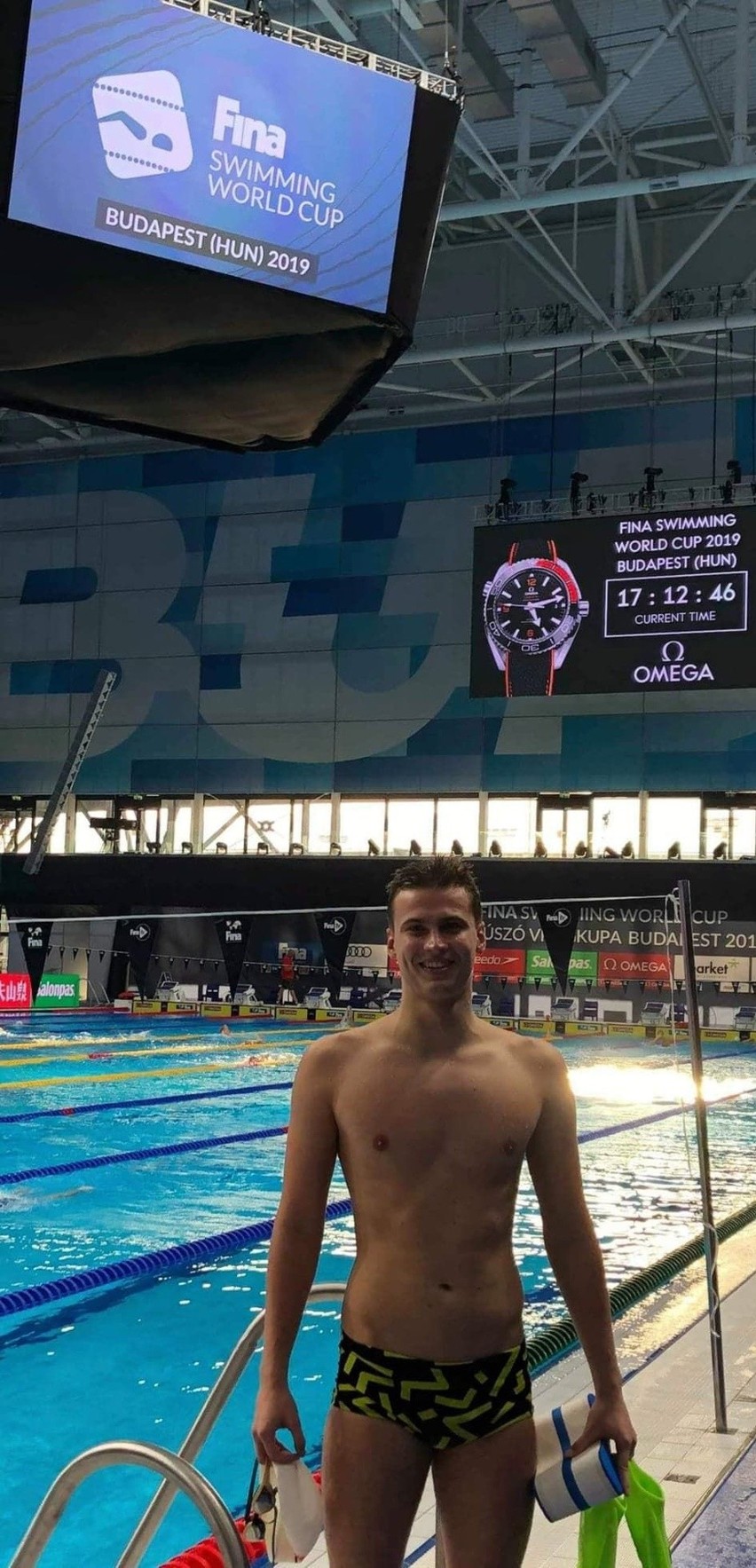 Dominik Bujak z Kielc reprezentował Polskę na zawodach Pucharu Świata w Budapeszcie i Berlinie [ZDJĘCIA]