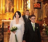 Kandydat na prezydenta Kielc się ożenił (zjęcia)