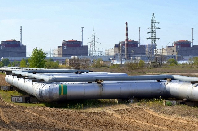 Zaporoska Elektrownia Atomowa i przylegające do niej miasto Enerhodar są pod rosyjską okupacją od początku marca