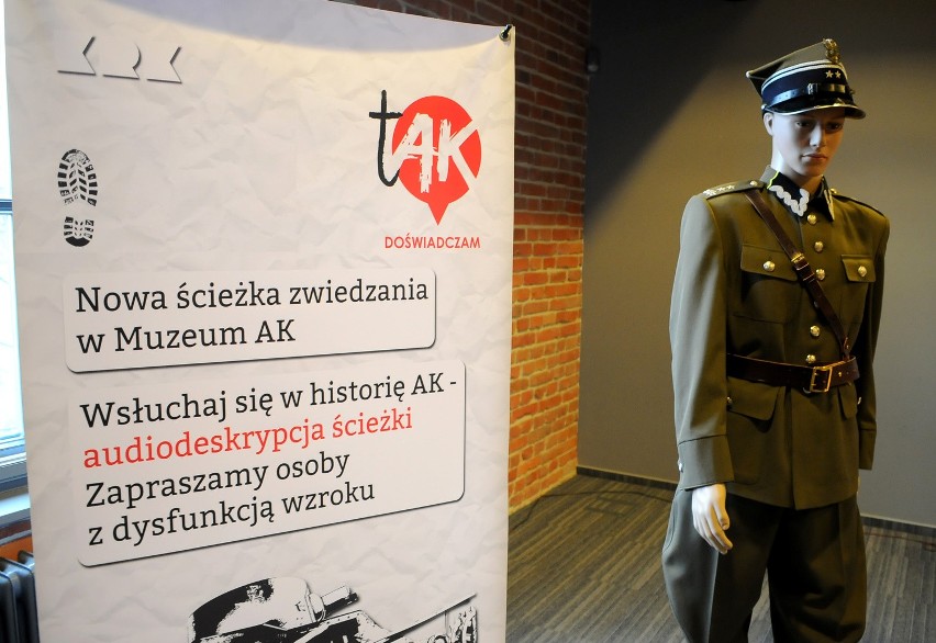 Kraków. Niewidomi "zobaczą" eksponaty Muzeum Armii Krajowej