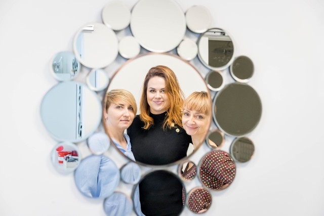 Studio K tworzą (od lewej): Katarzyna Wiercińska, Katarzyna Brzezińska i Karolina Wicińska