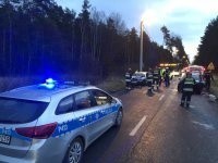 Wypadek w Jaworznie na Ciężkowickiej: 3 osoby zostały ranne ZDJĘCIA