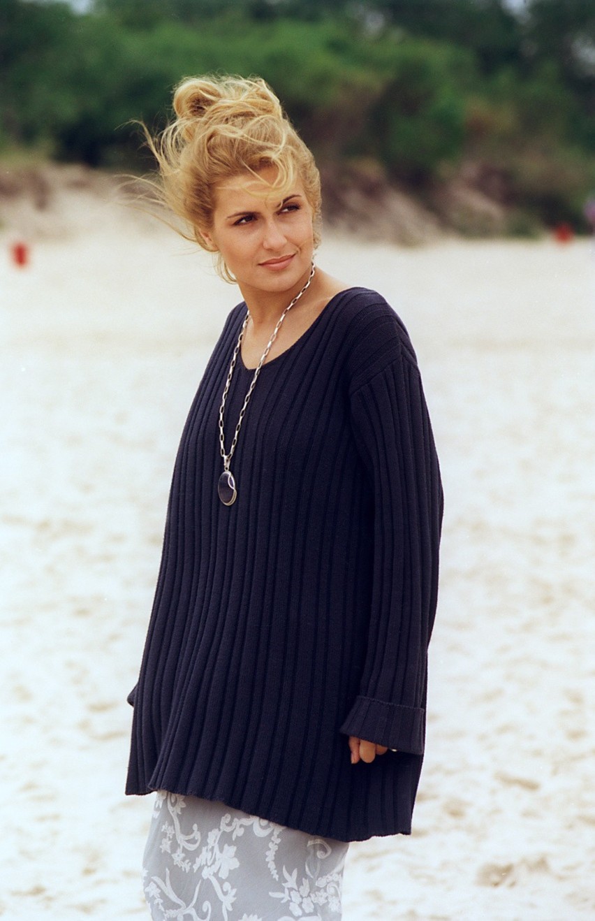 Tak wyglądała Katarzyna Skrzynecka w 1998 roku