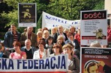 Urząd Wojewódzki: Protest pielęgniarek. Walczą o godne warunki pracy (zdjęcia)