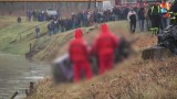 Tragiczny wypadek w Tryńczy na Podkarpaciu Są wyniki badań krwi pięciu osób, które utonęły w samochodzie w rzece Wisłok (WIDEO)