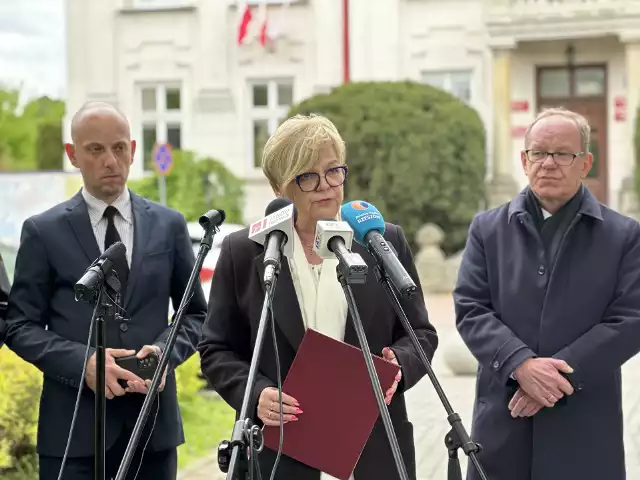 Wojewoda podkarpacki Teresa Kubas-Hul i jej zastępcy udzielili poparcia Dariuszowi Bożkowi przed drugą turą wyborów samorządowych w Tarnobrzegu