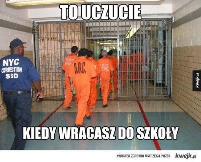 MEMY na początek roku szkolnego 2023 Wakacje się skończyły i...